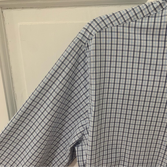 Peter Millar Mens Summer Comfort Plaid Checked Button Down Long Sleeve Shirt S - Picture 2 of 11